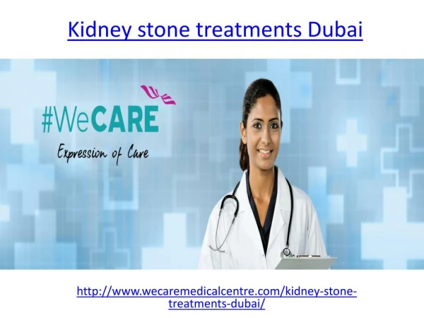 Best treatment for Kidney stone in Dubai