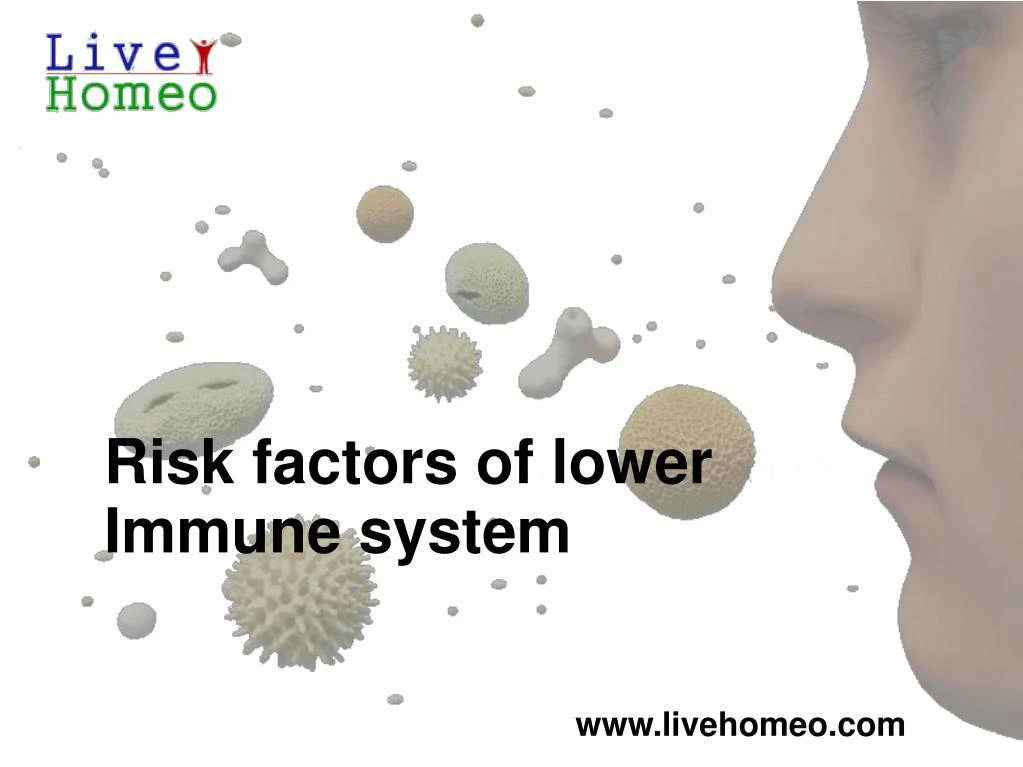 risk factors of lower immune system