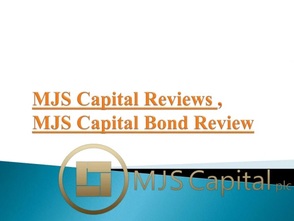 MJS Capital Review, MJS Capital Management