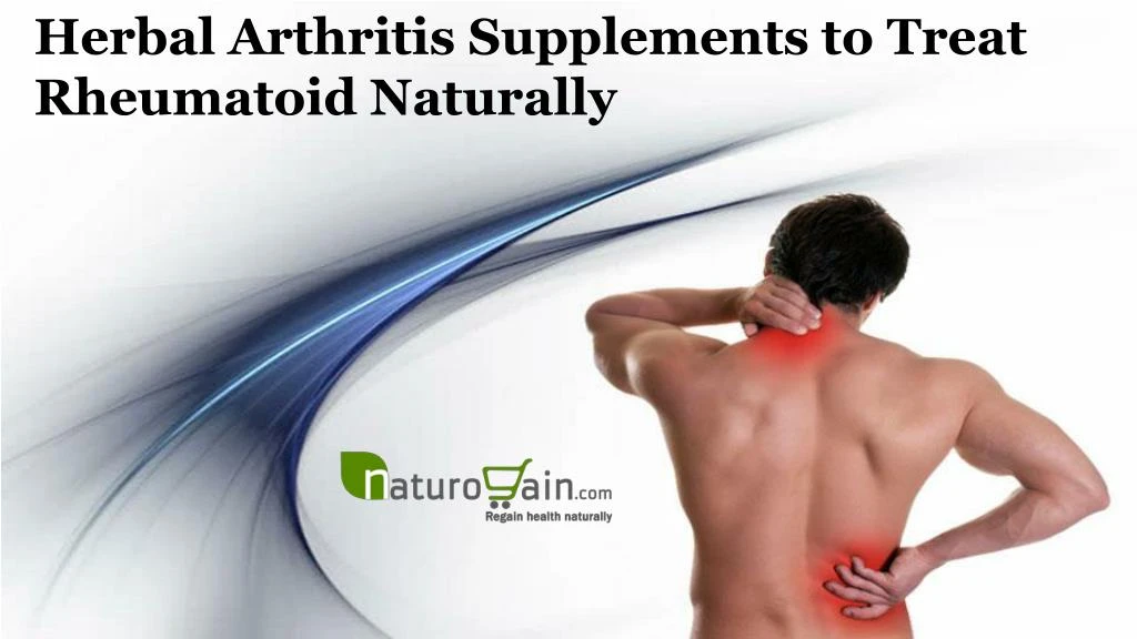 herbal arthritis supplements to treat rheumatoid