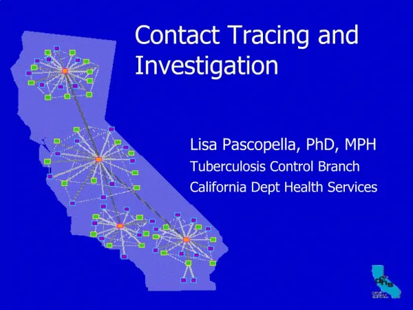 Contact Tracing and Investigation