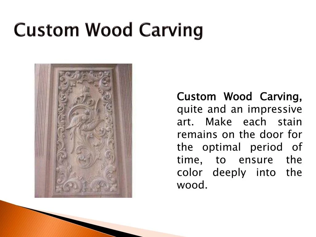 custom wood carving