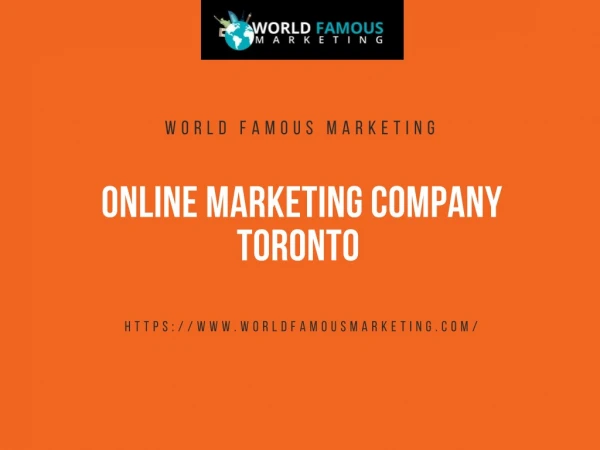 Online Marketing Company Toronto