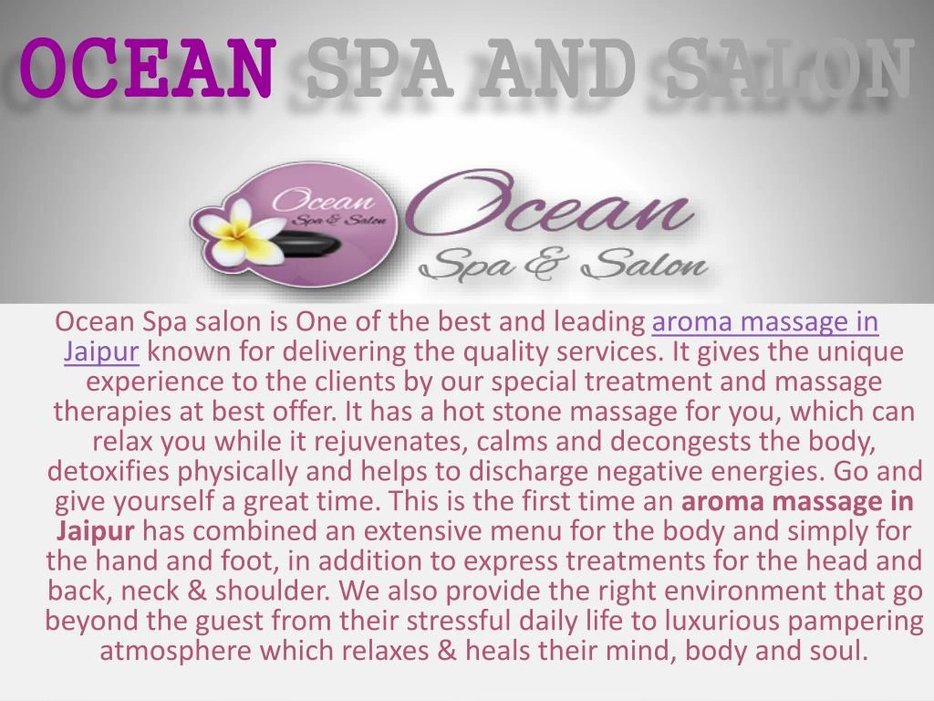 ocean spa and salon