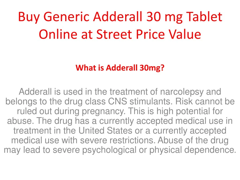 buy generic adderall 30 mg tablet online
