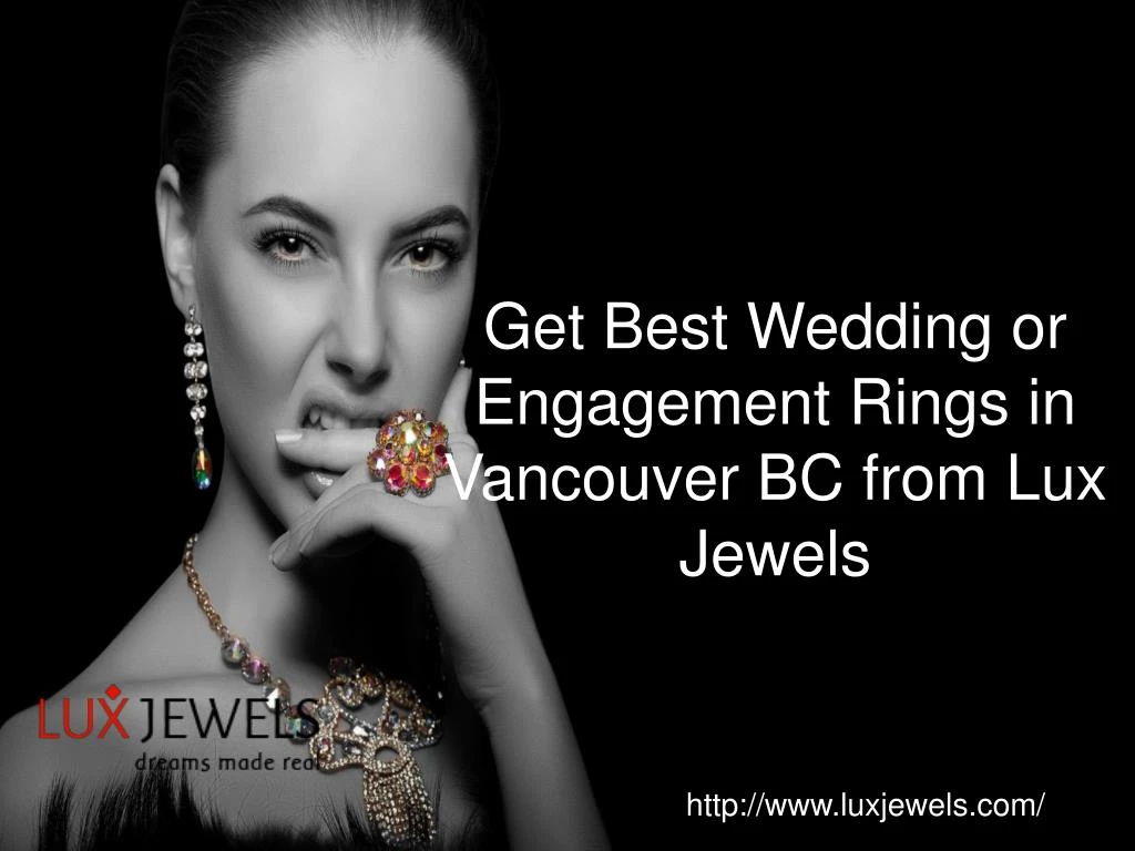 get best wedding or engagement rings in vancouver