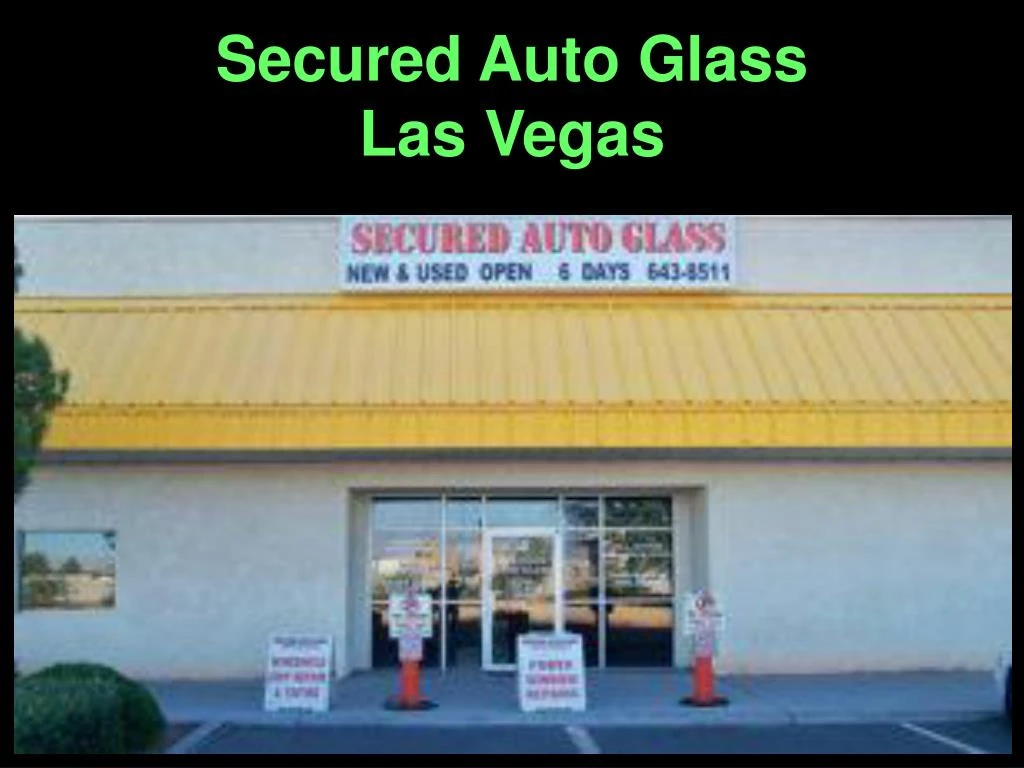 secured auto glass las vegas