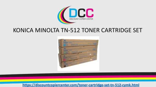 KONICA MINOLTA TN-512 TONER CARTRIDGE SET