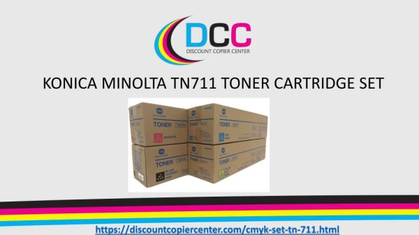 KONICA MINOLTA TN711 TONER CARTRIDGE Set