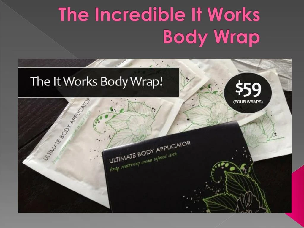 the incredible it works body wrap