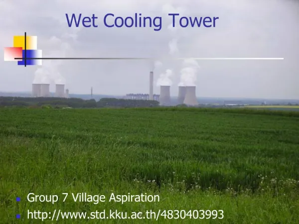 Wet Cooling Tower