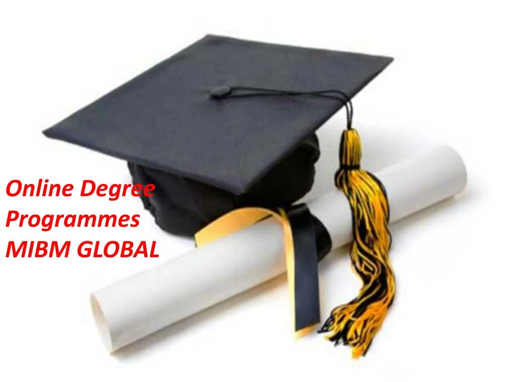 online degree programmes mibm global