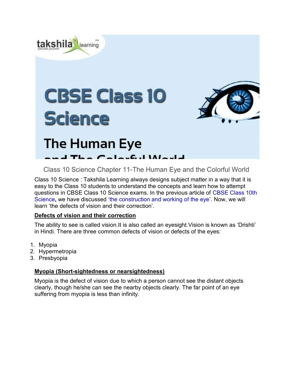 class 10 science chapter 11 the human