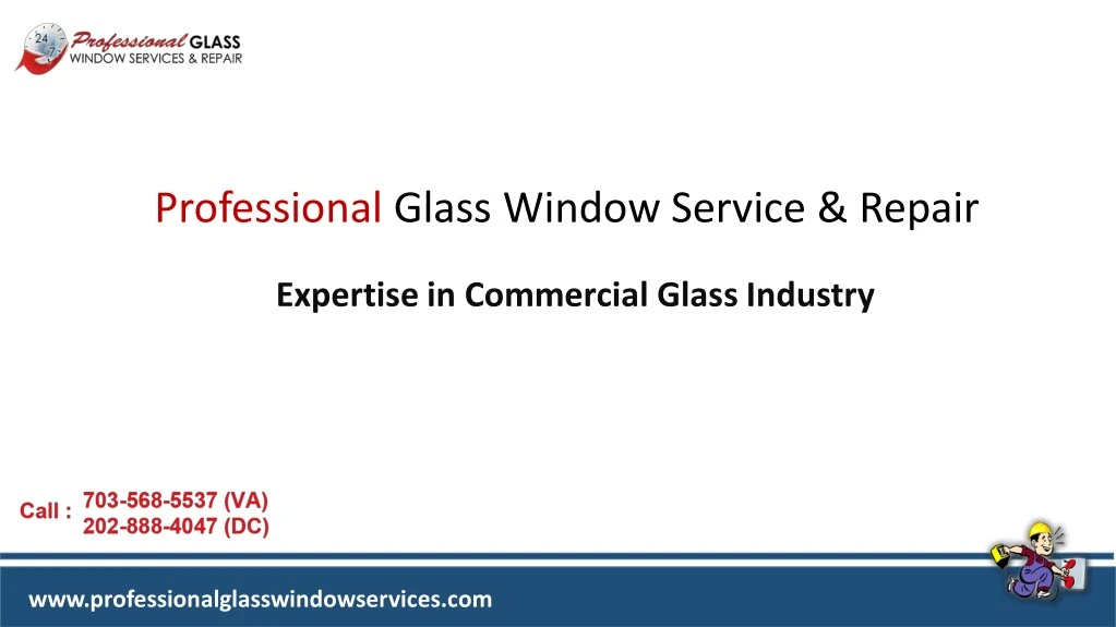 professional glass window service repair