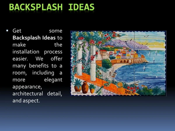 Backsplash Ideas