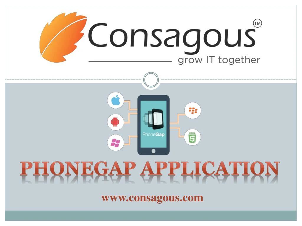 phonegap application