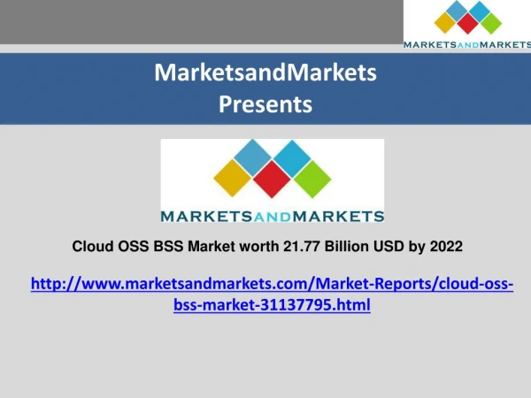 Cloud oss bss market
