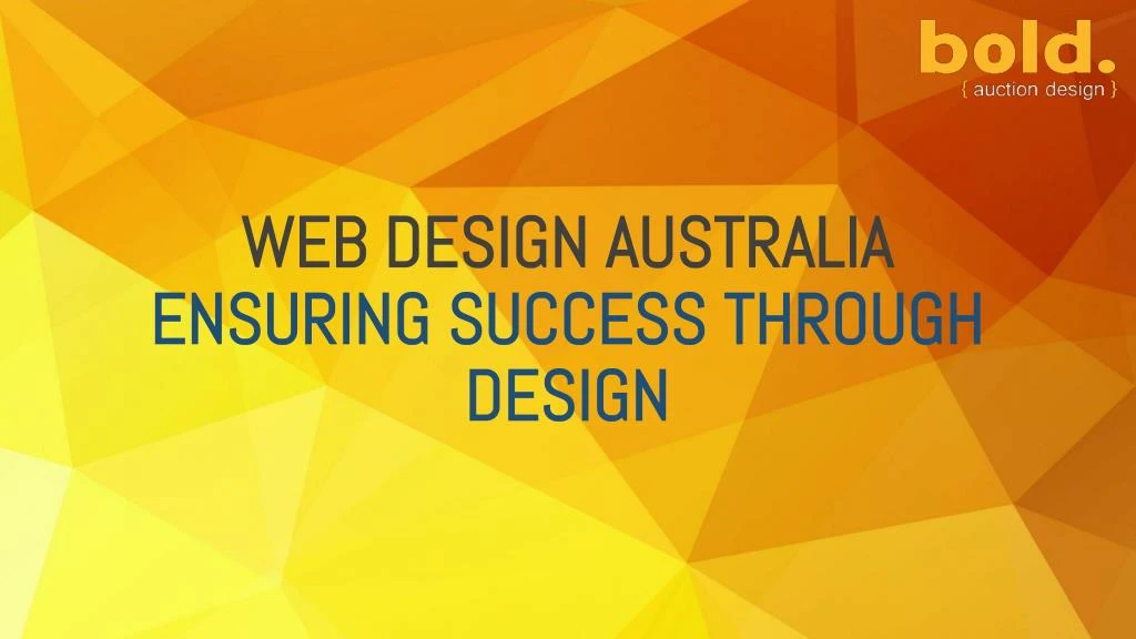 web design australia ensuring success through design