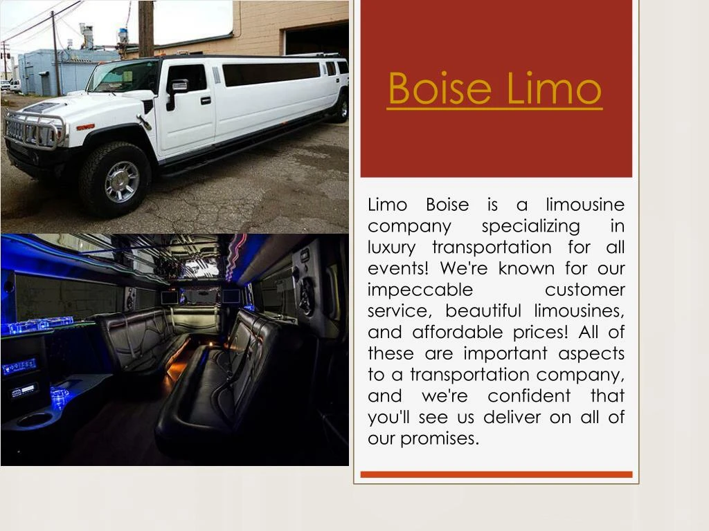 boise limo