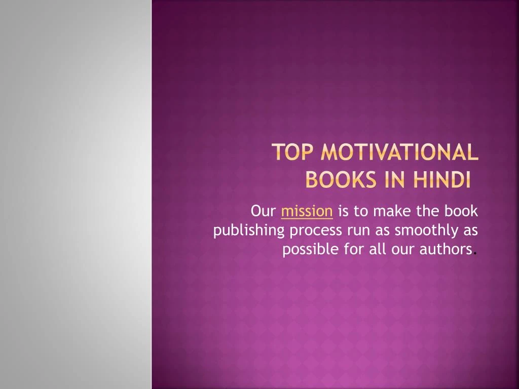 top motivational books in hindi