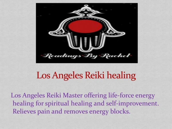 Los Angeles Reiki healing
