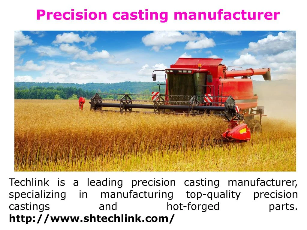 precision casting manufacturer