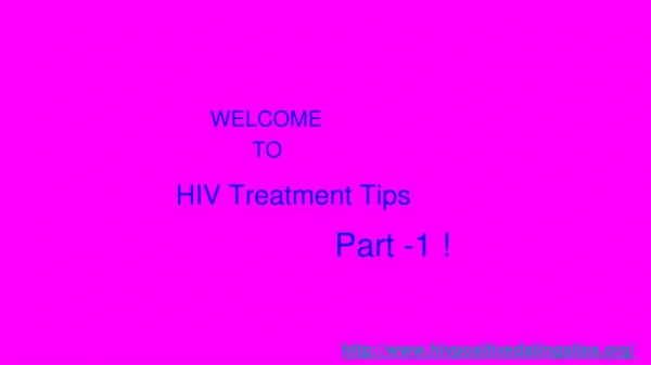 HIV Treatment Tips People Living With HIV