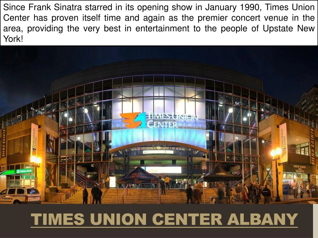 times union center albany
