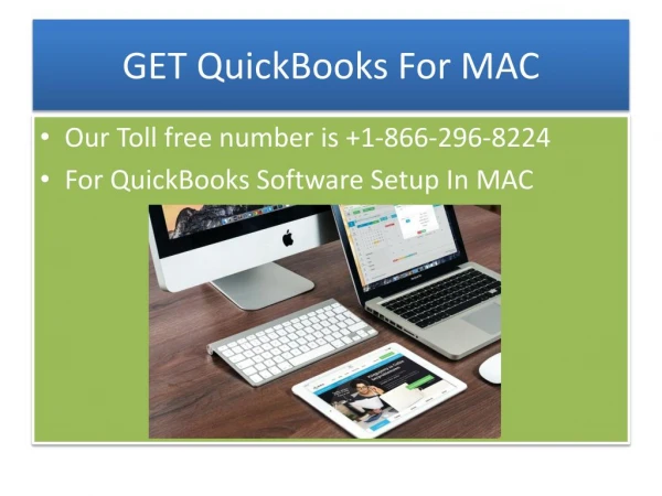 Quickbooks MAC Accounting Software