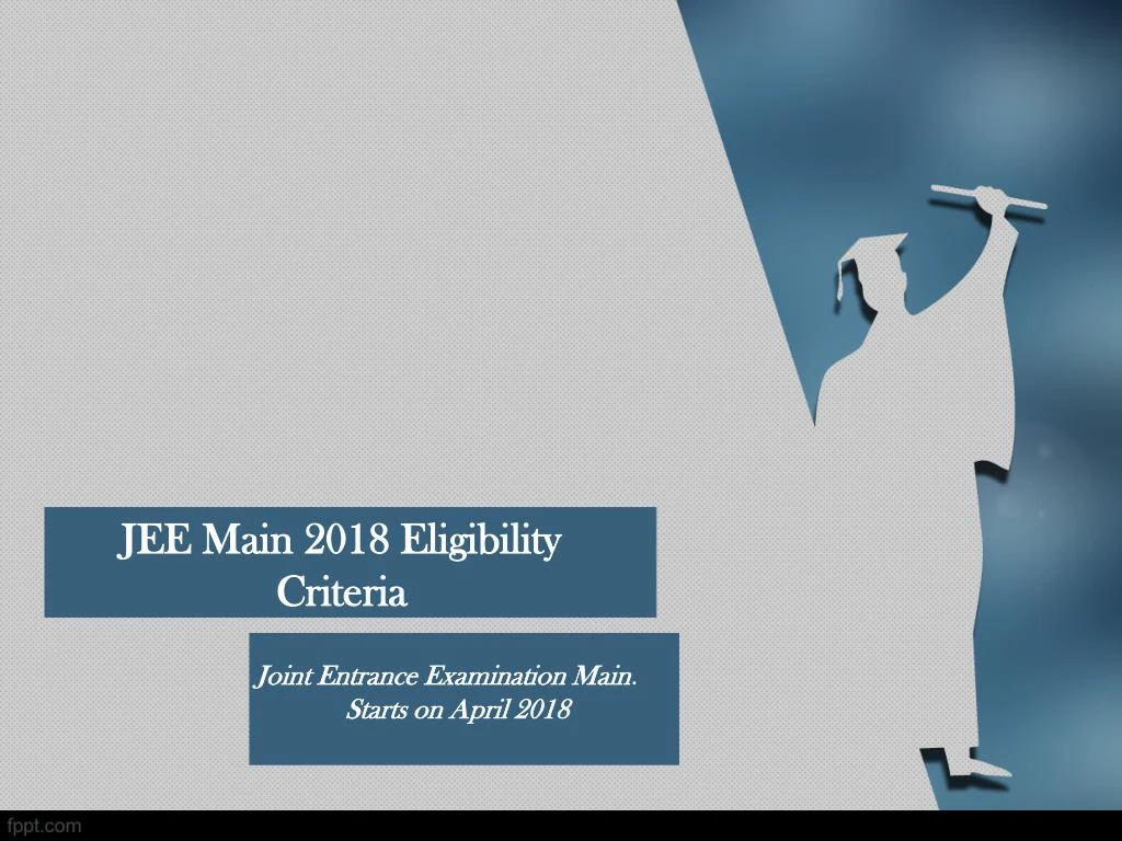 jee main 2018 eligibility criteria