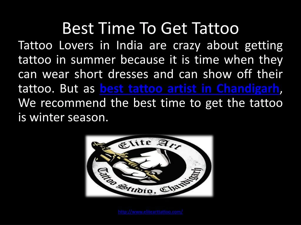 best time to get tattoo