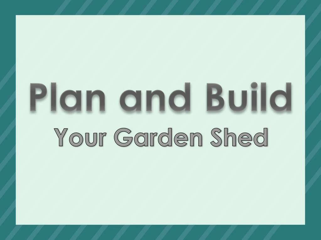 plan and build