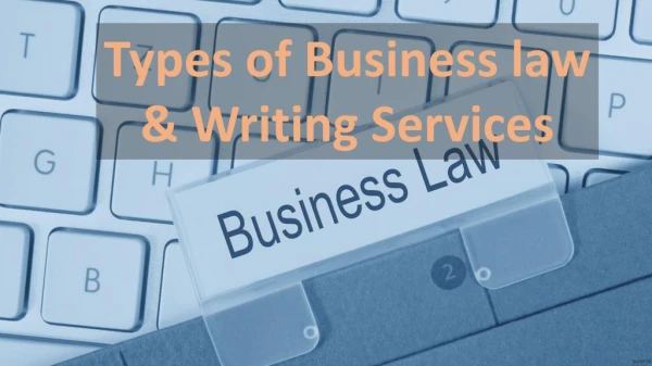 Get Best Business Law Assignment Writing Help in Australia