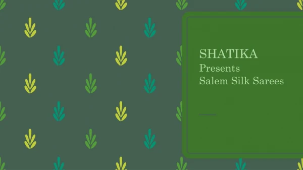 Pure Silk Sarees from Salem Online