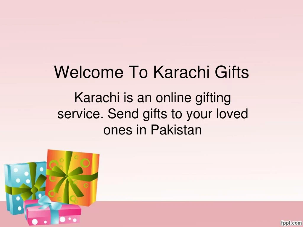welcome to karachi gifts