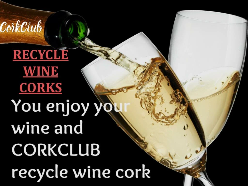 recycle wine corks