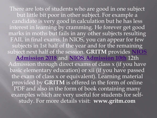 Why Should You Apply Enrollment in NIOS Admission 10th & 12th
