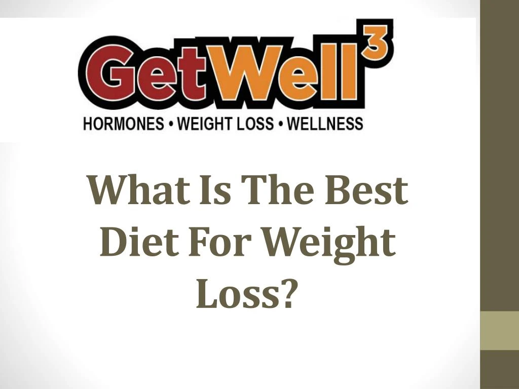 what is the best diet for weight loss