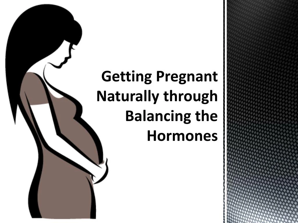 getting pregnant naturally through balancing