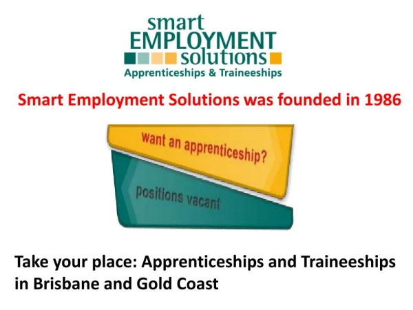 Apprenticeships Brisbane