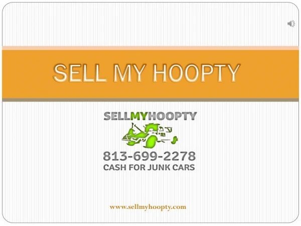 Cash for Junk Cars Tampa - SellmyHoopty