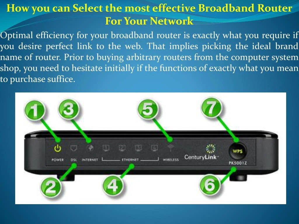 how you can select the most effective broadband