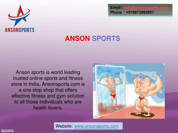 Buy Dumbbells Online India from Anson Sports