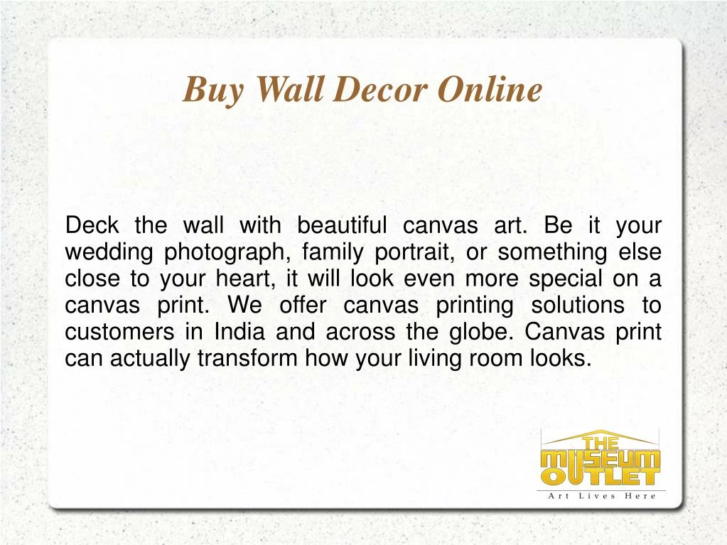 buy wall decor online