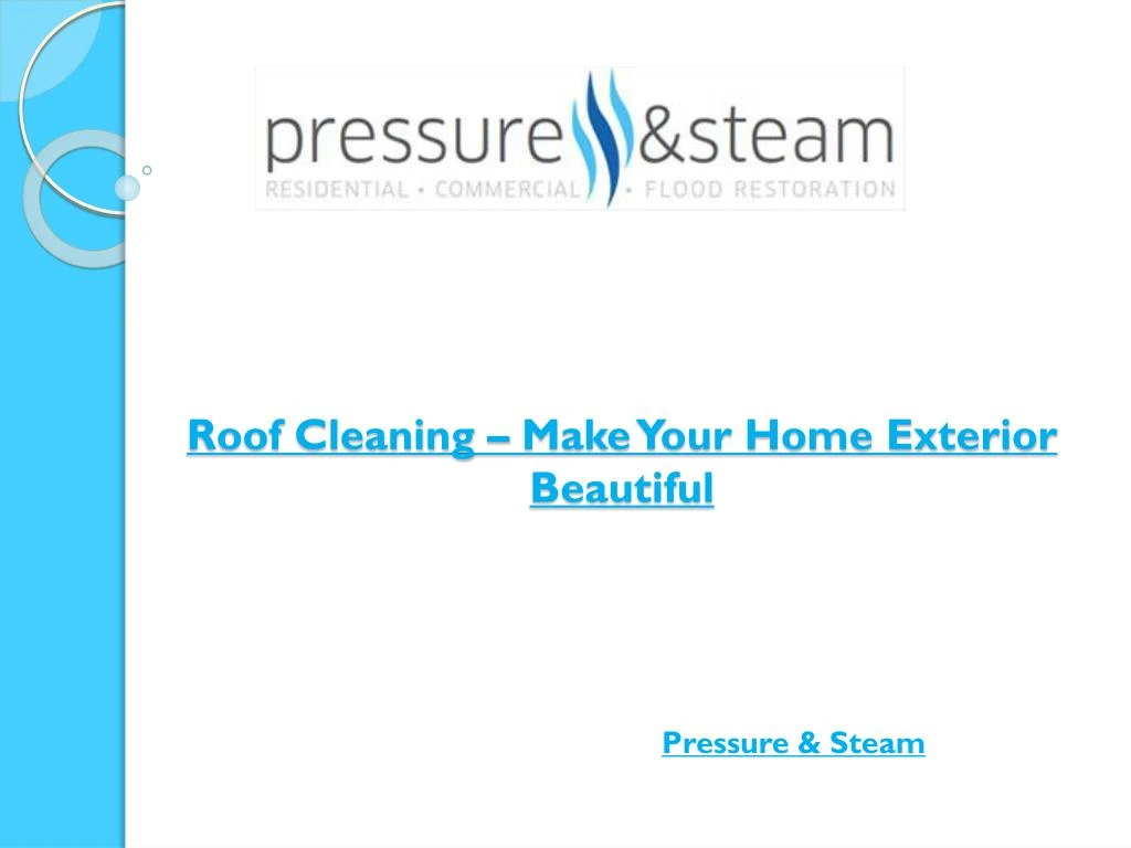 roof cleaning make your home exterior beautiful