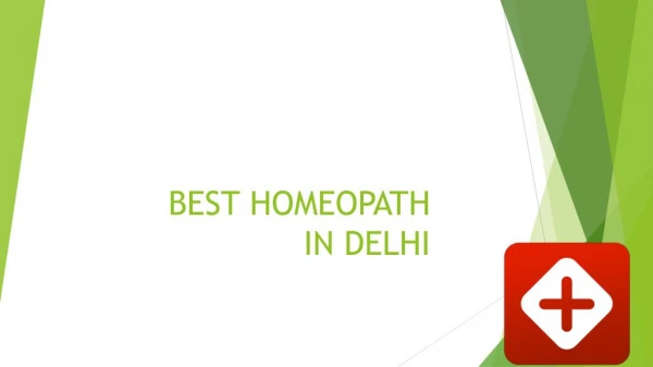 Best homeopath in delhi