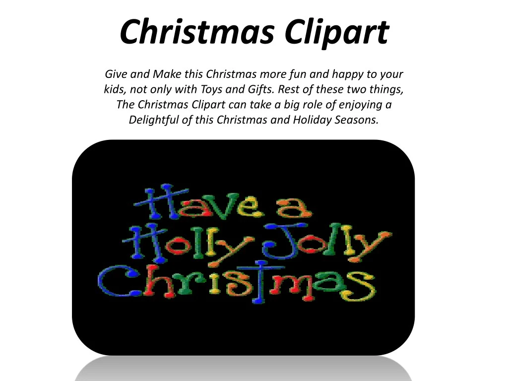 christmas clipart kids not only with toys