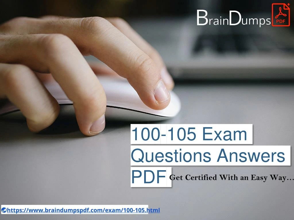 100 105 exam questions answers pdf