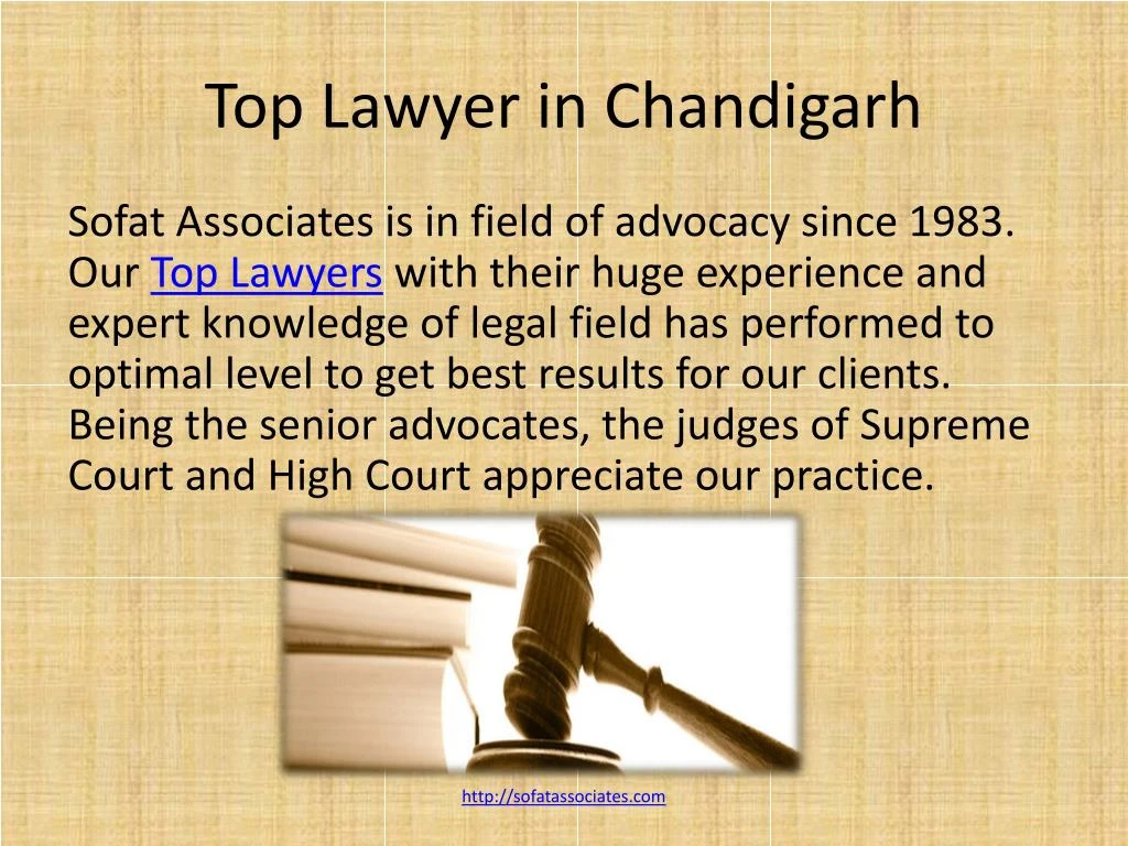 PPT - Top Lawyer In Chandigarh PowerPoint Presentation, Free Download ...