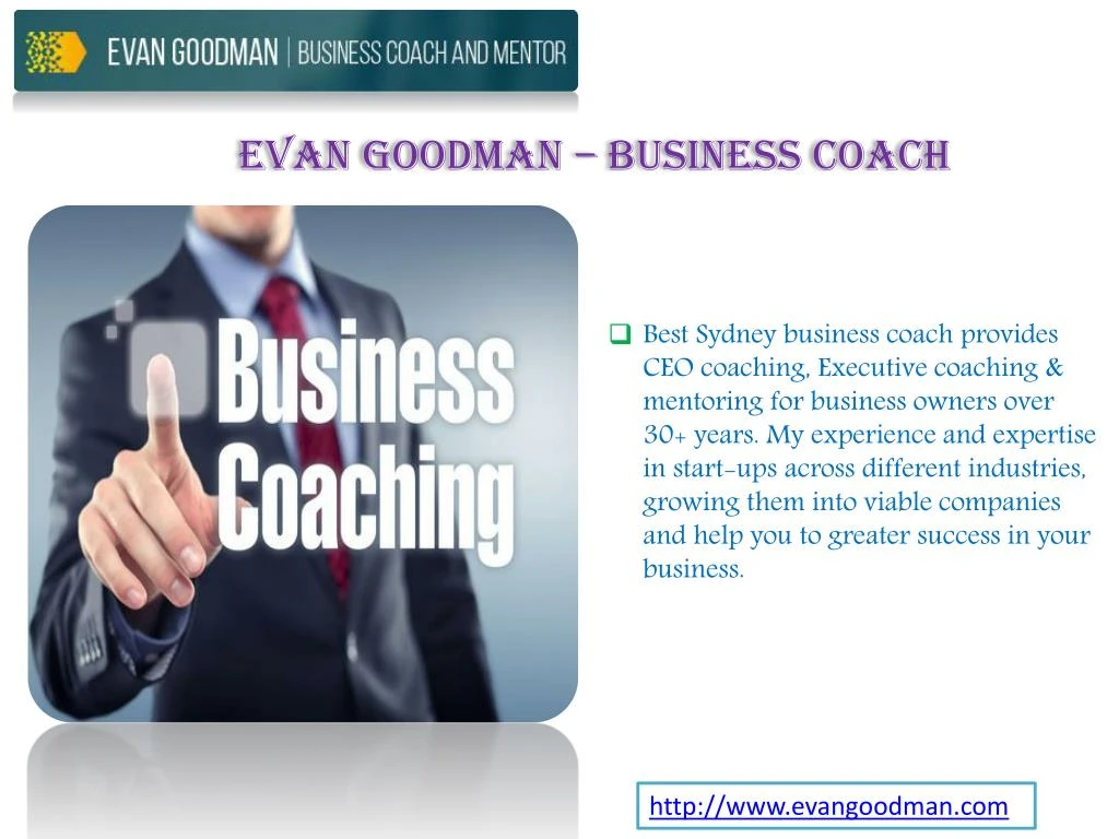 evan goodman business coach